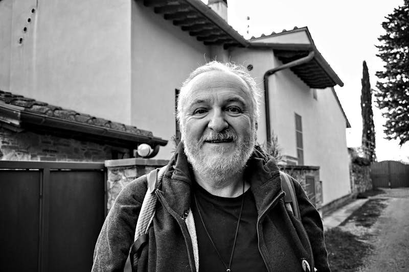 Portrait of Robert Hayes, longtime Cafe Rio regular